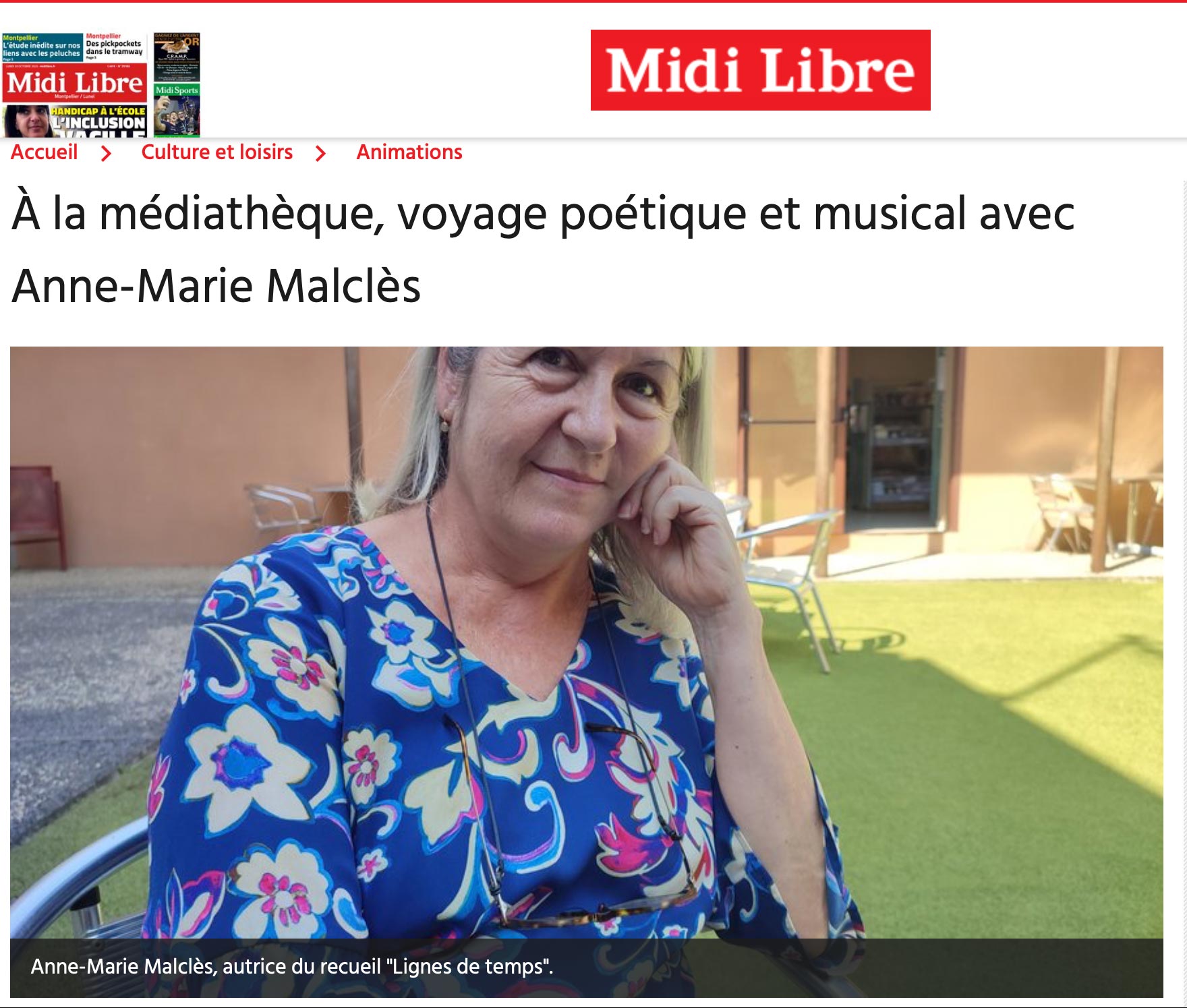 Ligne temps midilibre